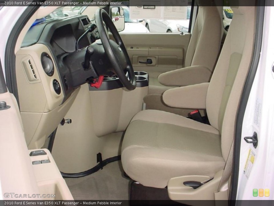 Medium Pebble Interior Photo for the 2010 Ford E Series Van E350 XLT Passenger #39143210