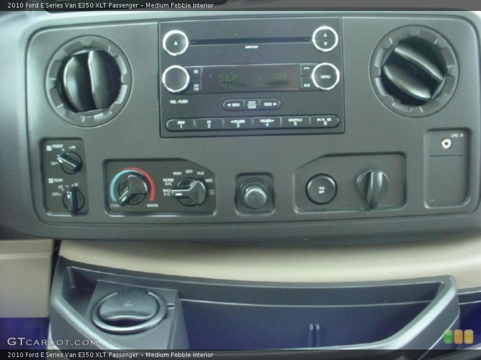 Medium Pebble Interior Controls for the 2010 Ford E Series Van E350 XLT Passenger #39143294