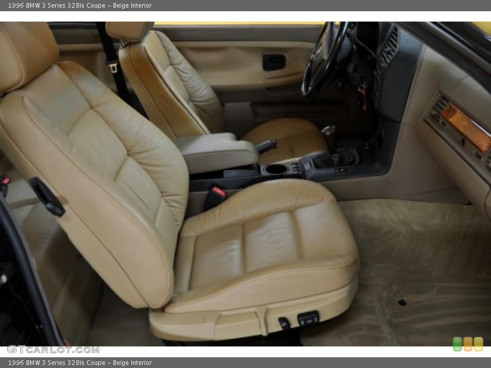 Beige Interior Photo for the 1996 BMW 3 Series 328is Coupe #39143298