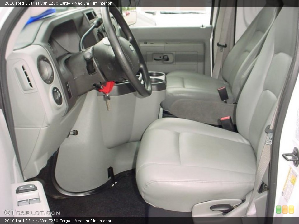 Medium Flint Interior Photo for the 2010 Ford E Series Van E250 Cargo #39143626
