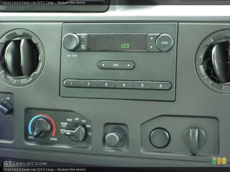 Medium Flint Interior Controls for the 2010 Ford E Series Van E250 Cargo #39143678
