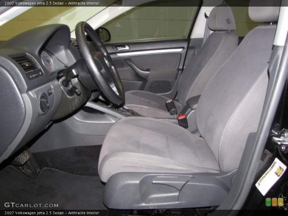 Anthracite Interior Photo for the 2007 Volkswagen Jetta 2.5 Sedan #39143938
