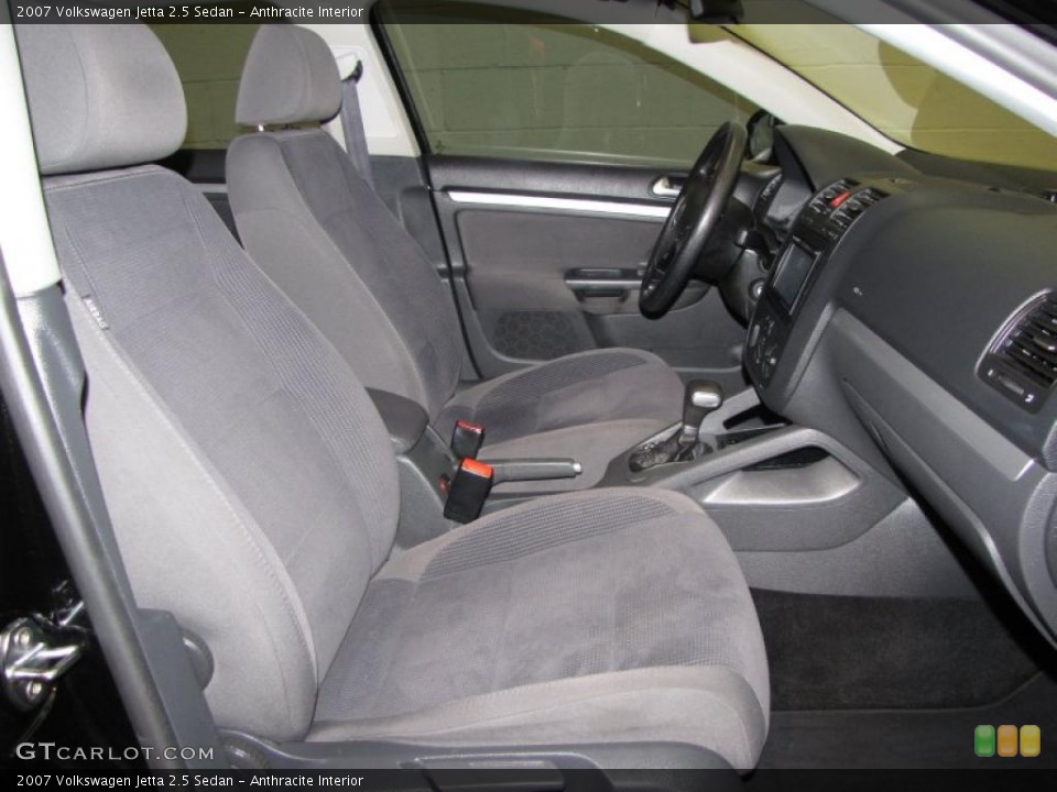 Anthracite Interior Photo for the 2007 Volkswagen Jetta 2.5 Sedan #39143966