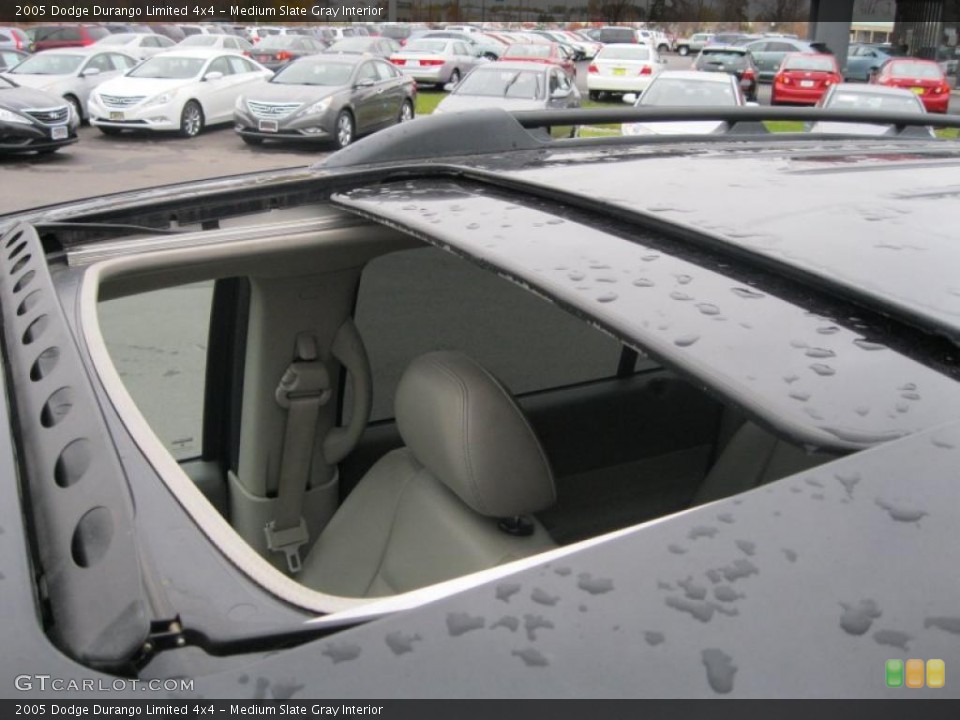 Medium Slate Gray Interior Sunroof for the 2005 Dodge Durango Limited 4x4 #39144254