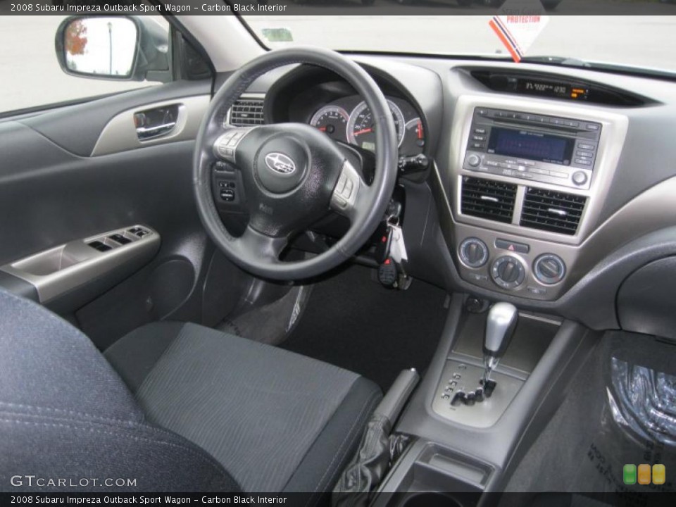 Carbon Black Interior Dashboard for the 2008 Subaru Impreza Outback Sport Wagon #39144434