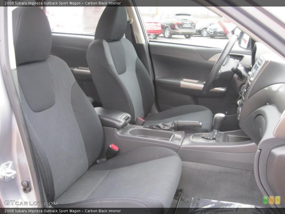 Carbon Black Interior Photo for the 2008 Subaru Impreza Outback Sport Wagon #39144614
