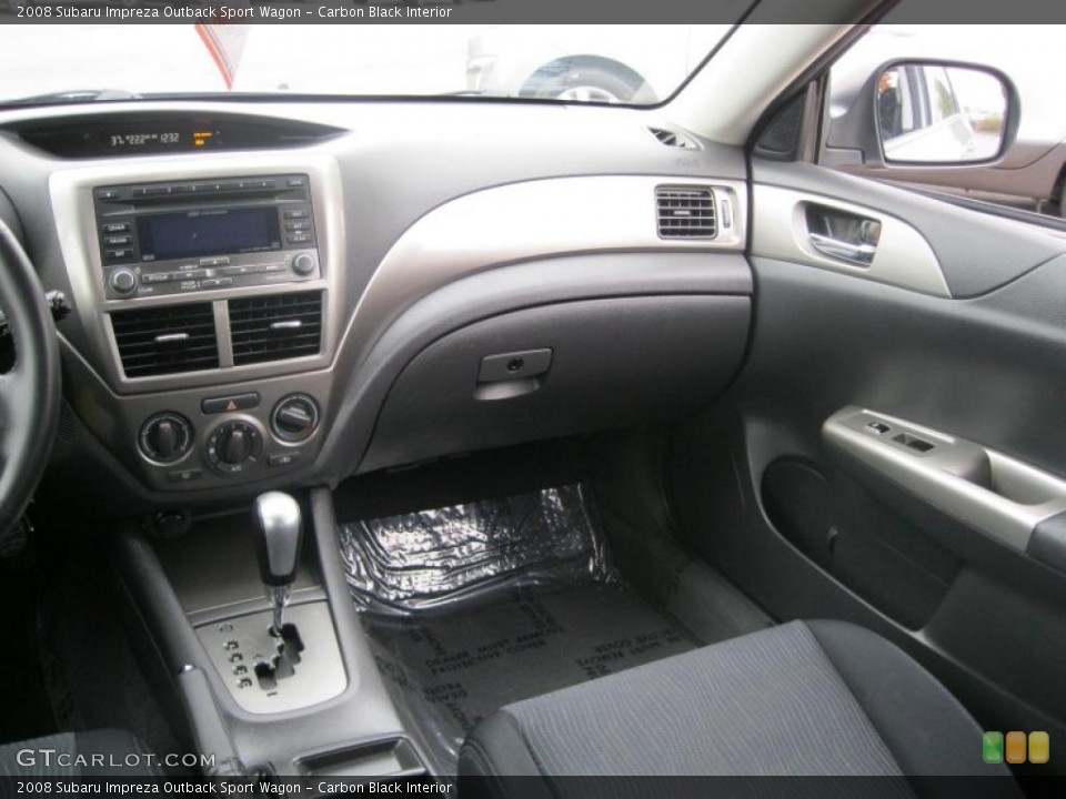 Carbon Black Interior Dashboard for the 2008 Subaru Impreza Outback Sport Wagon #39144634