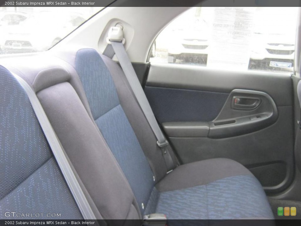 Black Interior Photo for the 2002 Subaru Impreza WRX Sedan #39145414