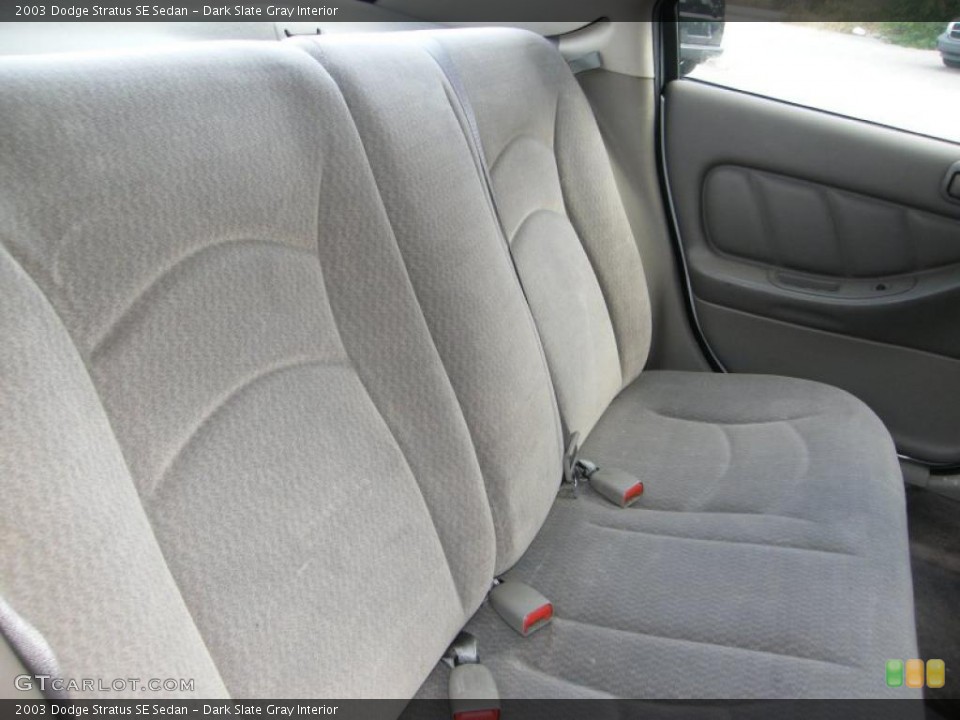 Dark Slate Gray Interior Photo for the 2003 Dodge Stratus SE Sedan #39145462