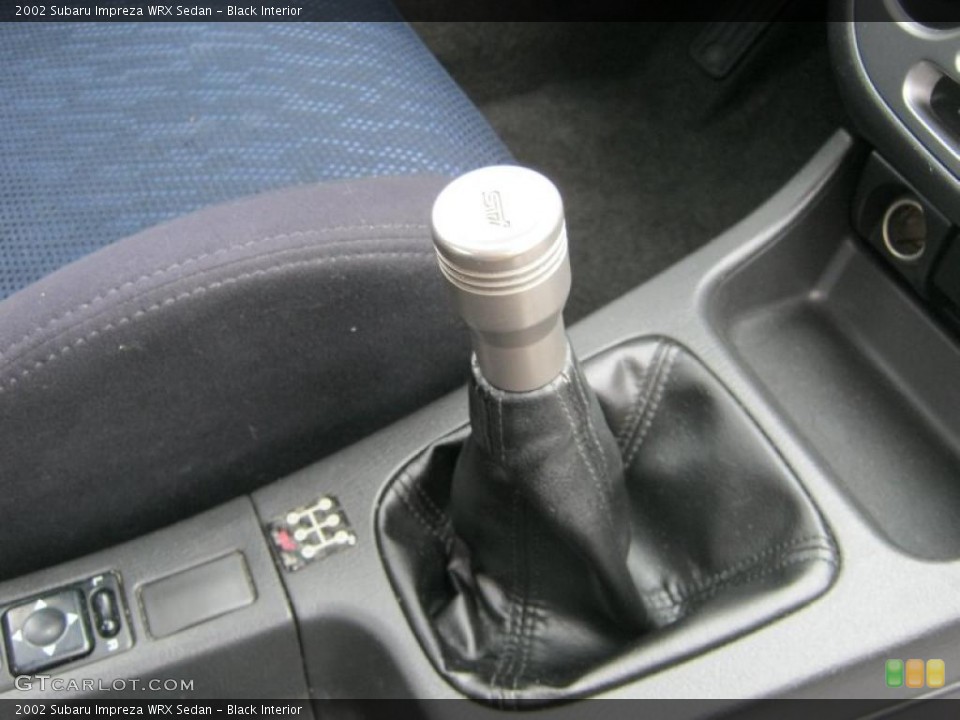 Black Interior Transmission for the 2002 Subaru Impreza WRX Sedan #39145490