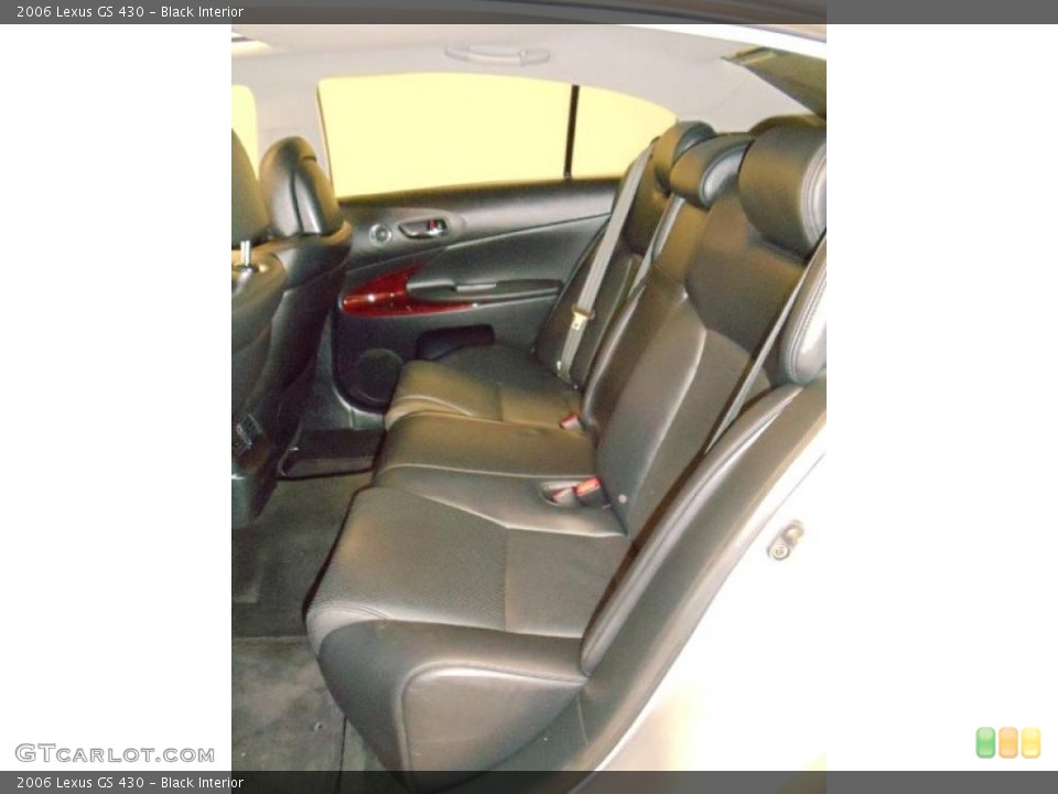 Black Interior Photo for the 2006 Lexus GS 430 #39146438