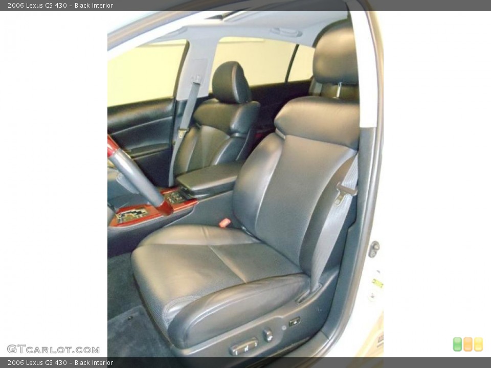Black Interior Photo for the 2006 Lexus GS 430 #39146442