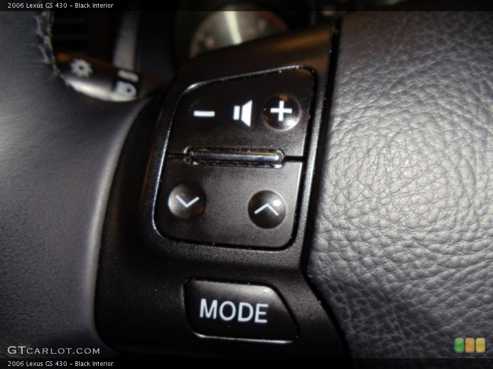 Black Interior Controls for the 2006 Lexus GS 430 #39146462