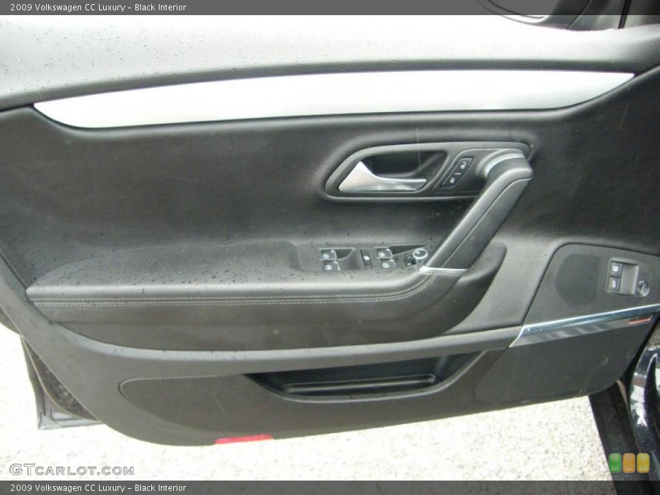 Black Interior Door Panel for the 2009 Volkswagen CC Luxury #39147066