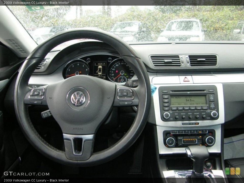 Black Interior Dashboard for the 2009 Volkswagen CC Luxury #39147082