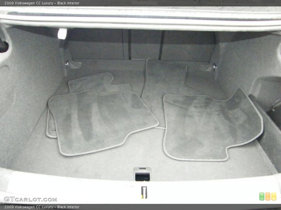 Black Interior Trunk for the 2009 Volkswagen CC Luxury #39147146
