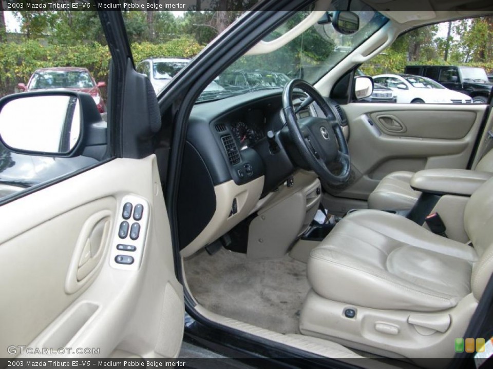 Medium Pebble Beige Interior Photo for the 2003 Mazda Tribute ES-V6 #39147274