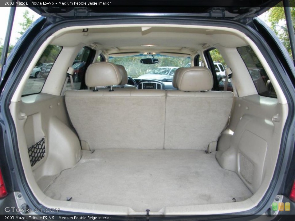 Medium Pebble Beige Interior Trunk for the 2003 Mazda Tribute ES-V6 #39147374
