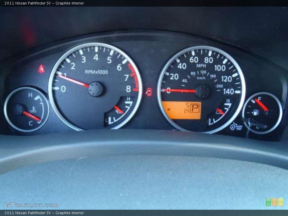 Graphite Interior Gauges for the 2011 Nissan Pathfinder SV #39150333