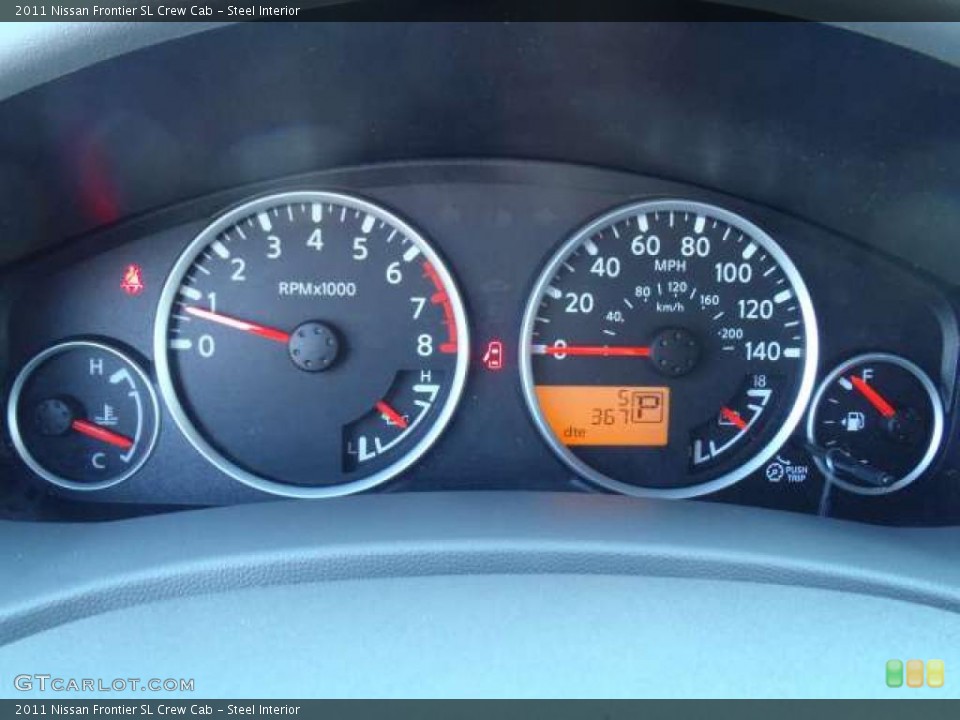 Steel Interior Gauges for the 2011 Nissan Frontier SL Crew Cab #39150537