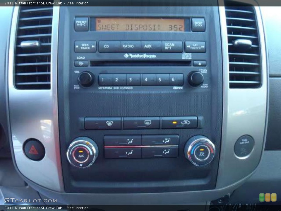 Steel Interior Controls for the 2011 Nissan Frontier SL Crew Cab #39150553
