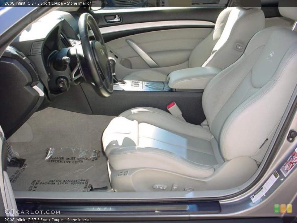 Stone Interior Photo for the 2008 Infiniti G 37 S Sport Coupe #39151533