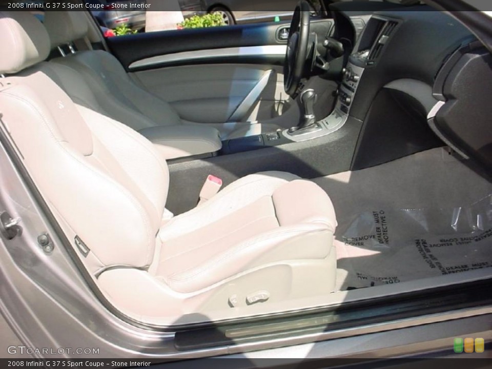 Stone Interior Photo for the 2008 Infiniti G 37 S Sport Coupe #39151565