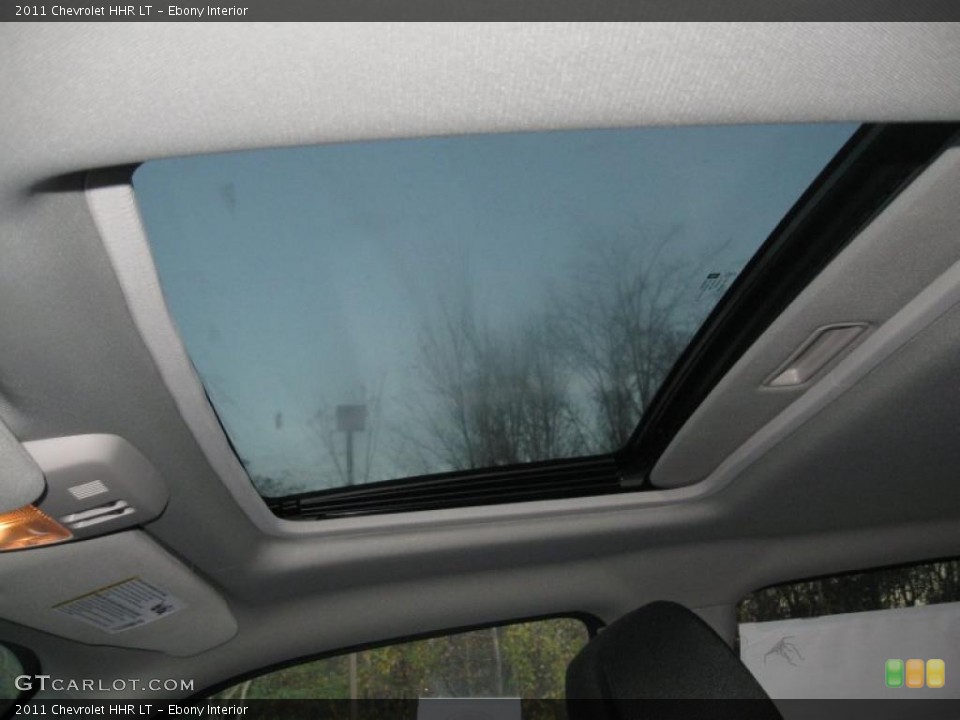Ebony Interior Sunroof for the 2011 Chevrolet HHR LT #39151909
