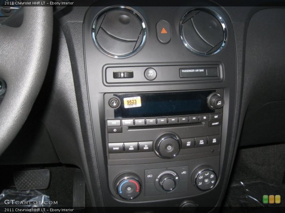 Ebony Interior Controls for the 2011 Chevrolet HHR LT #39151933