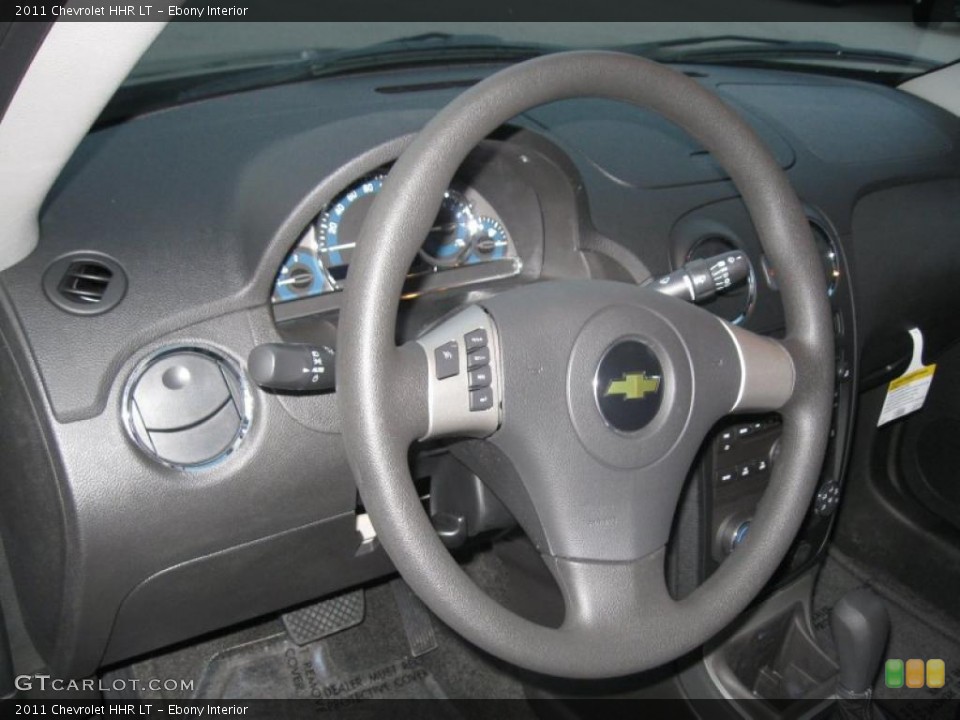 Ebony Interior Steering Wheel for the 2011 Chevrolet HHR LT #39151945