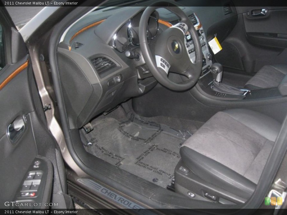 Ebony Interior Photo for the 2011 Chevrolet Malibu LT #39152077