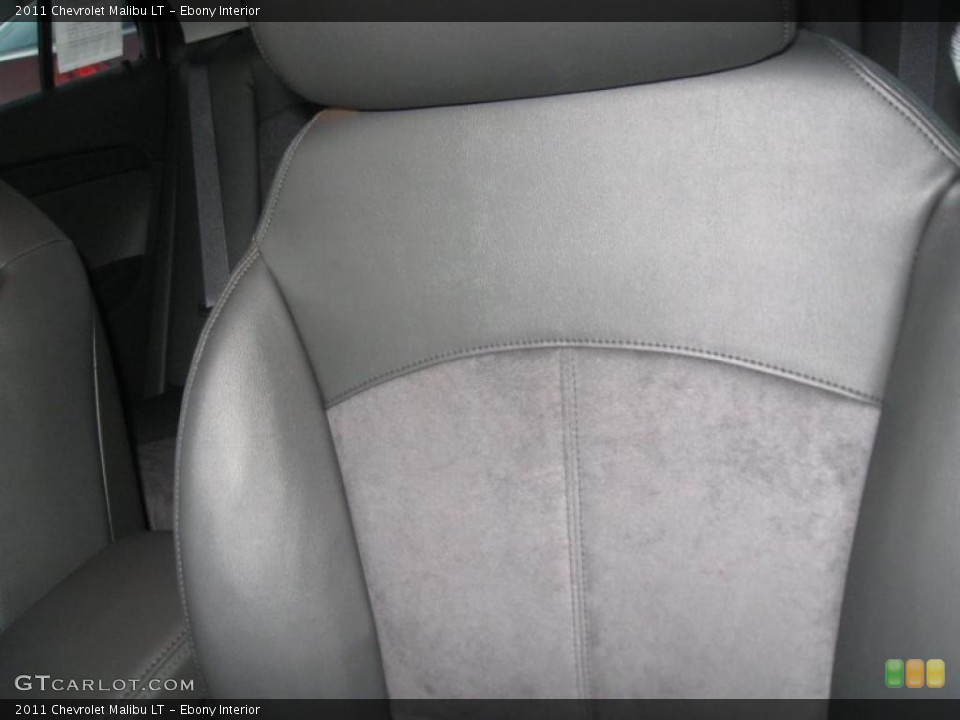 Ebony Interior Photo for the 2011 Chevrolet Malibu LT #39152109