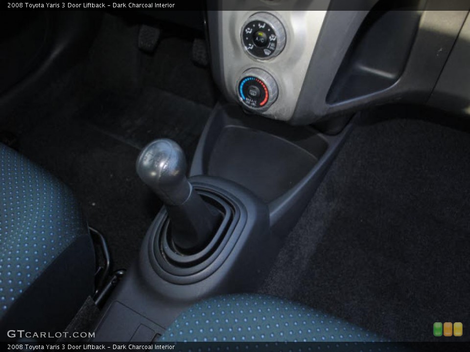 Dark Charcoal Interior Transmission for the 2008 Toyota Yaris 3 Door Liftback #39152164