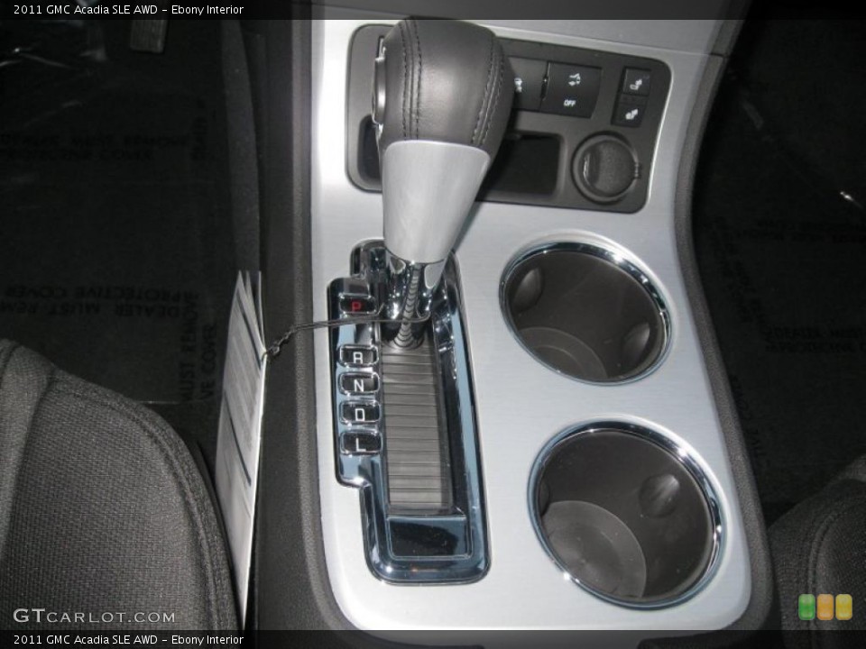 Ebony Interior Transmission for the 2011 GMC Acadia SLE AWD #39152321