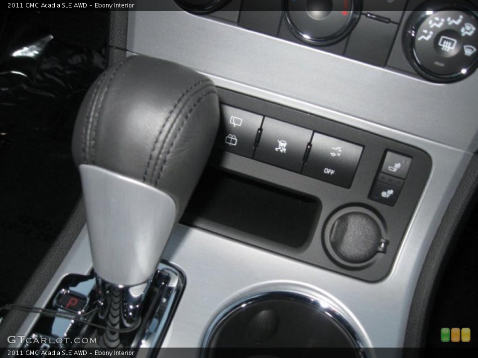 Ebony Interior Controls for the 2011 GMC Acadia SLE AWD #39152369