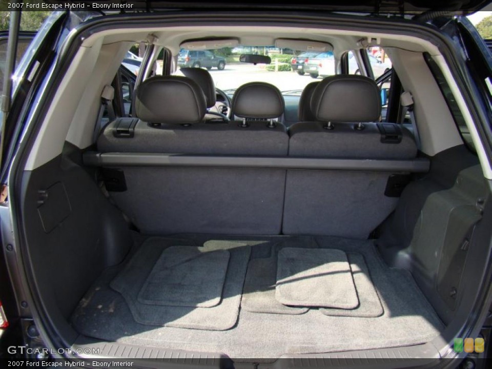 Ebony Interior Trunk for the 2007 Ford Escape Hybrid #39153061