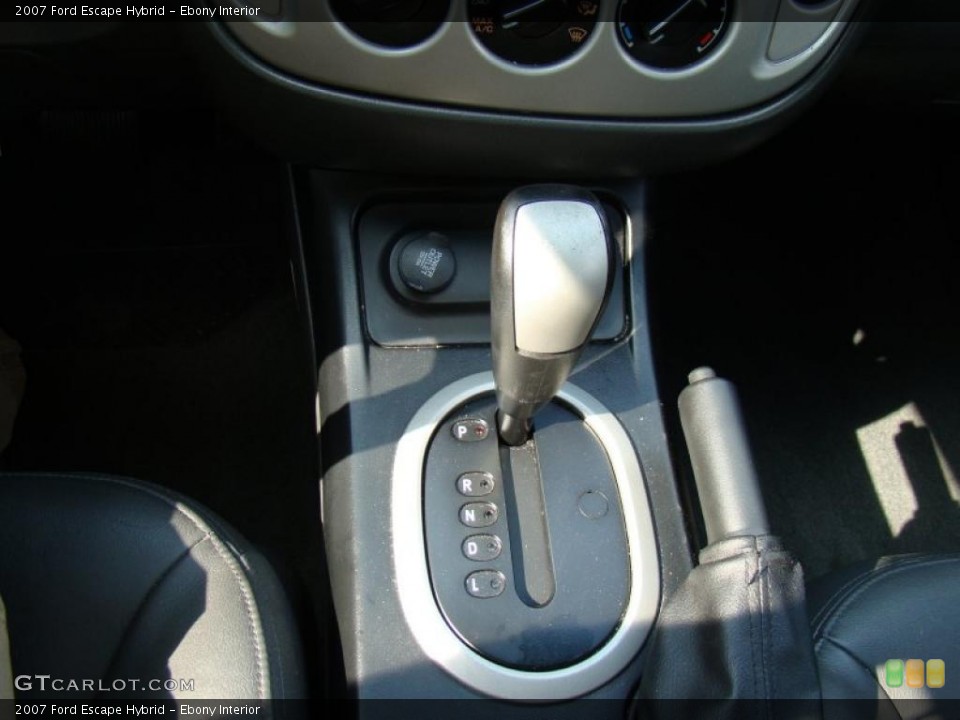 Ebony Interior Transmission for the 2007 Ford Escape Hybrid #39153225