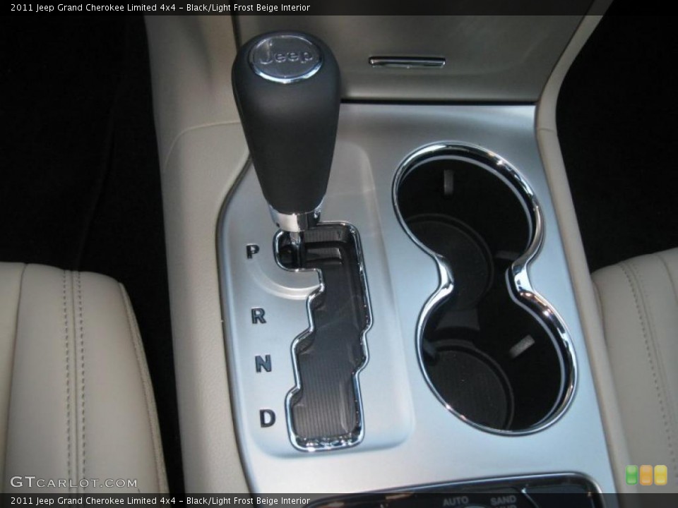 Black/Light Frost Beige Interior Transmission for the 2011 Jeep Grand Cherokee Limited 4x4 #39153765