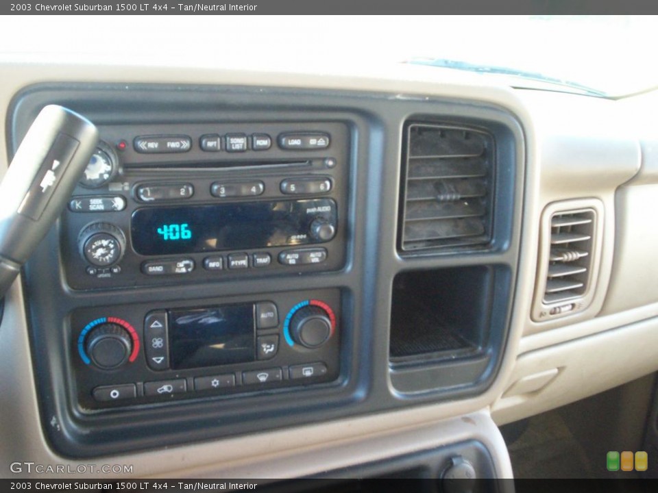 Tan/Neutral Interior Controls for the 2003 Chevrolet Suburban 1500 LT 4x4 #39156197