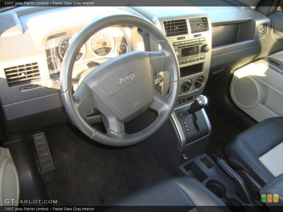 Pastel Slate Gray Interior Prime Interior for the 2007 Jeep Patriot Limited #39160350