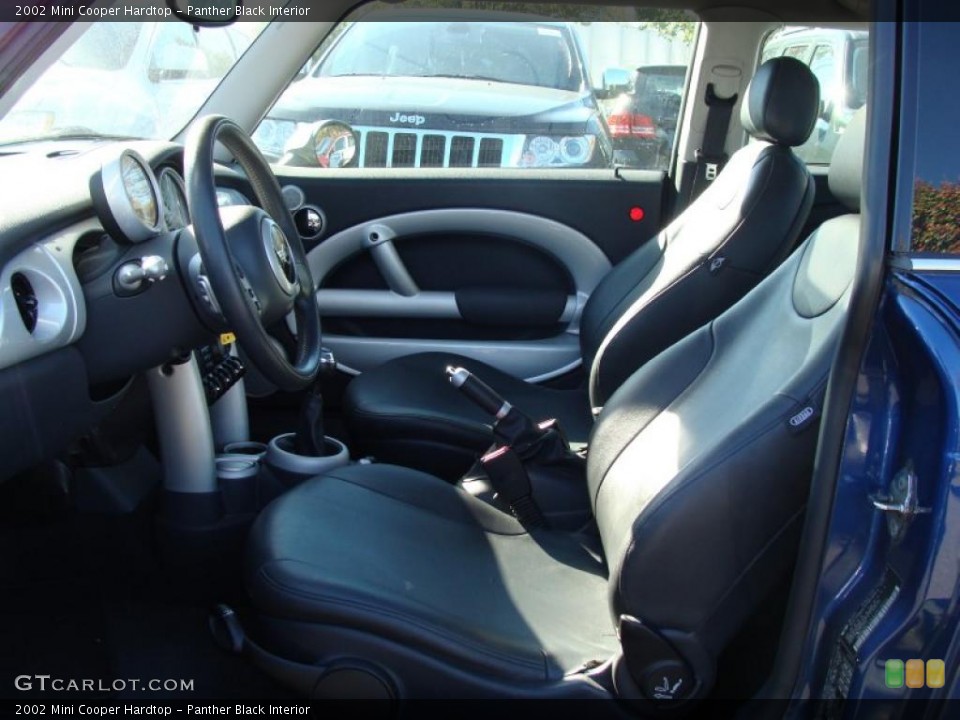 Panther Black Interior Photo for the 2002 Mini Cooper Hardtop #39161290