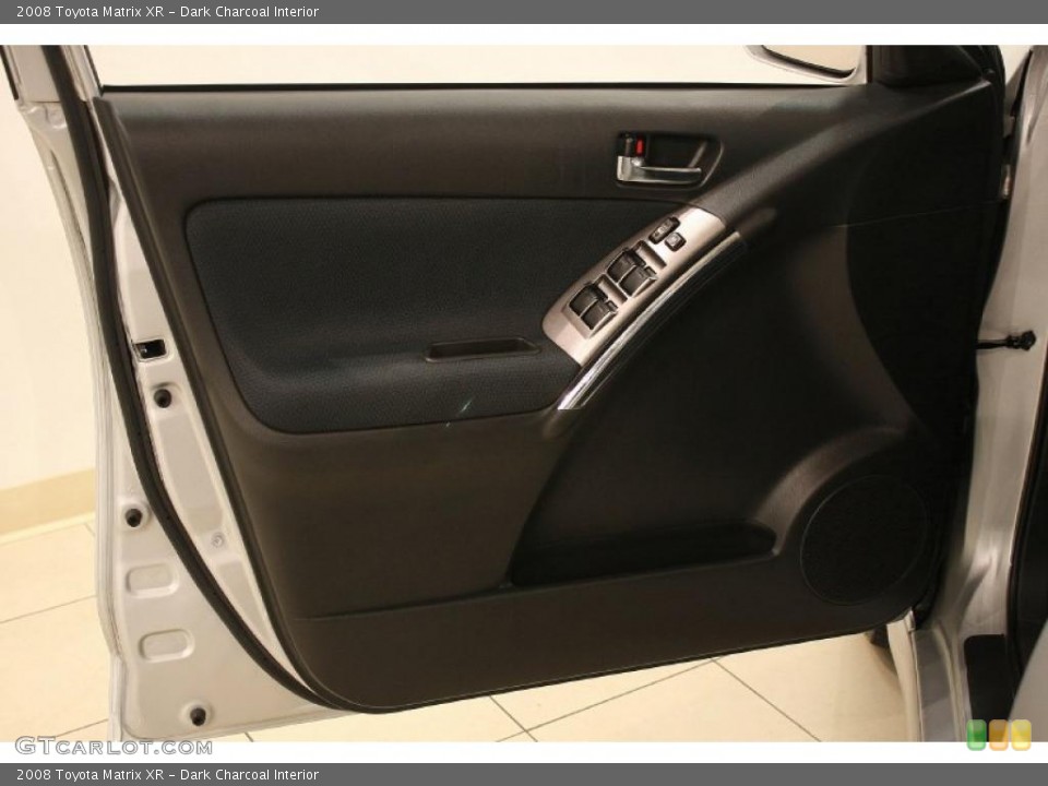 Dark Charcoal Interior Door Panel for the 2008 Toyota Matrix XR #39161298