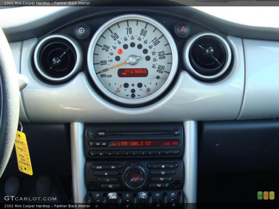 Panther Black Interior Controls for the 2002 Mini Cooper Hardtop #39161354