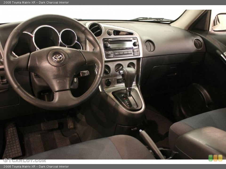 Dark Charcoal Interior Dashboard for the 2008 Toyota Matrix XR #39161378