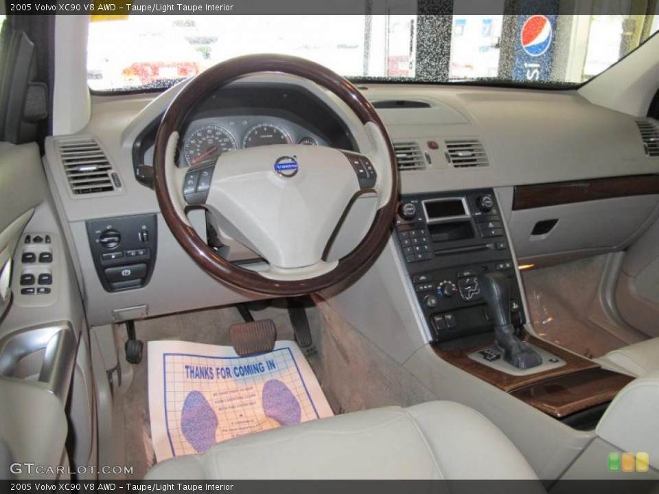 Taupe/Light Taupe Interior Prime Interior for the 2005 Volvo XC90 V8 AWD #39161582