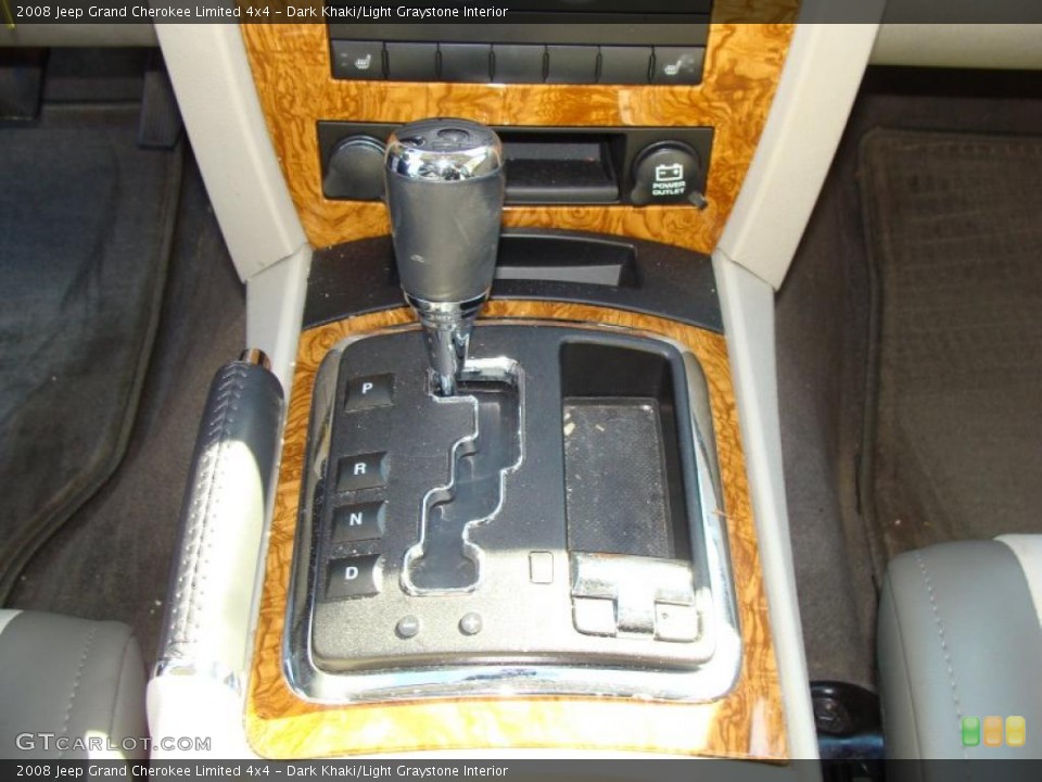 Dark Khaki/Light Graystone Interior Transmission for the 2008 Jeep Grand Cherokee Limited 4x4 #39161678
