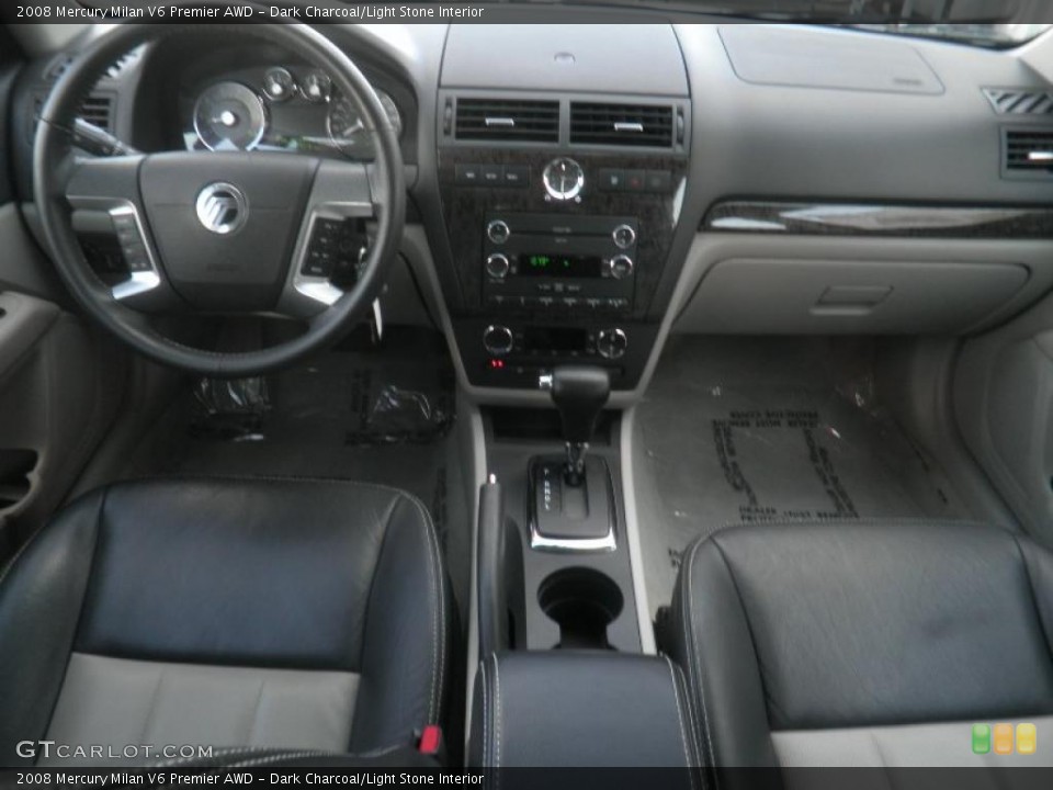 Dark Charcoal/Light Stone Interior Prime Interior for the 2008 Mercury Milan V6 Premier AWD #39162610