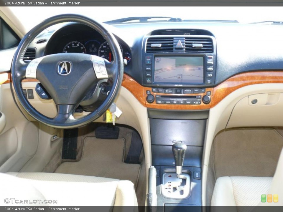 Parchment Interior Dashboard for the 2004 Acura TSX Sedan #39163358