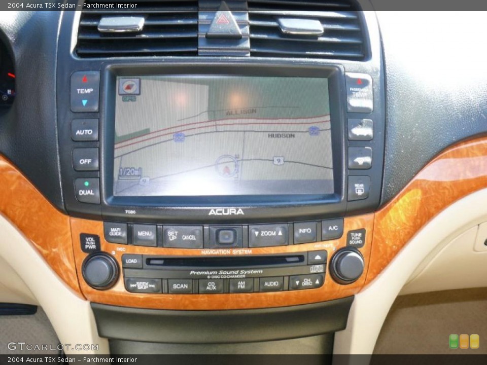 Parchment Interior Controls for the 2004 Acura TSX Sedan #39163374