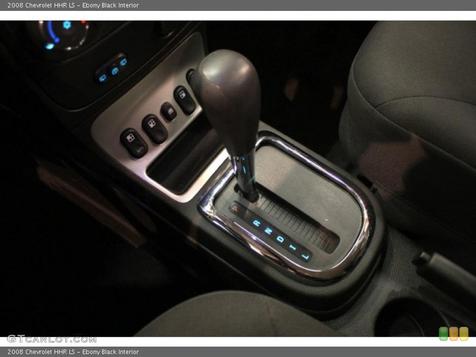 Ebony Black Interior Transmission for the 2008 Chevrolet HHR LS #39164482